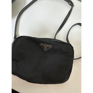 PRADA - PRADAプラダ キャメルレザーミラーポシェットショルダー PRADA - PRADAプラダ キャメルレザーミラーポシェットショルダー
