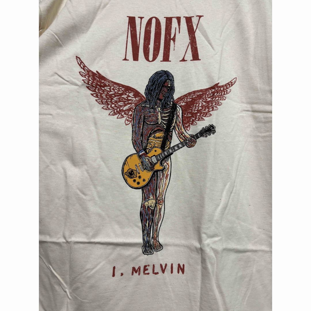 NOFX Tシャツ ナチュラルホワイト XLサイズの通販 by ロットン's NOFX Tシャツ ナチュラルホワイト XLサイズの通販 by ロットン's