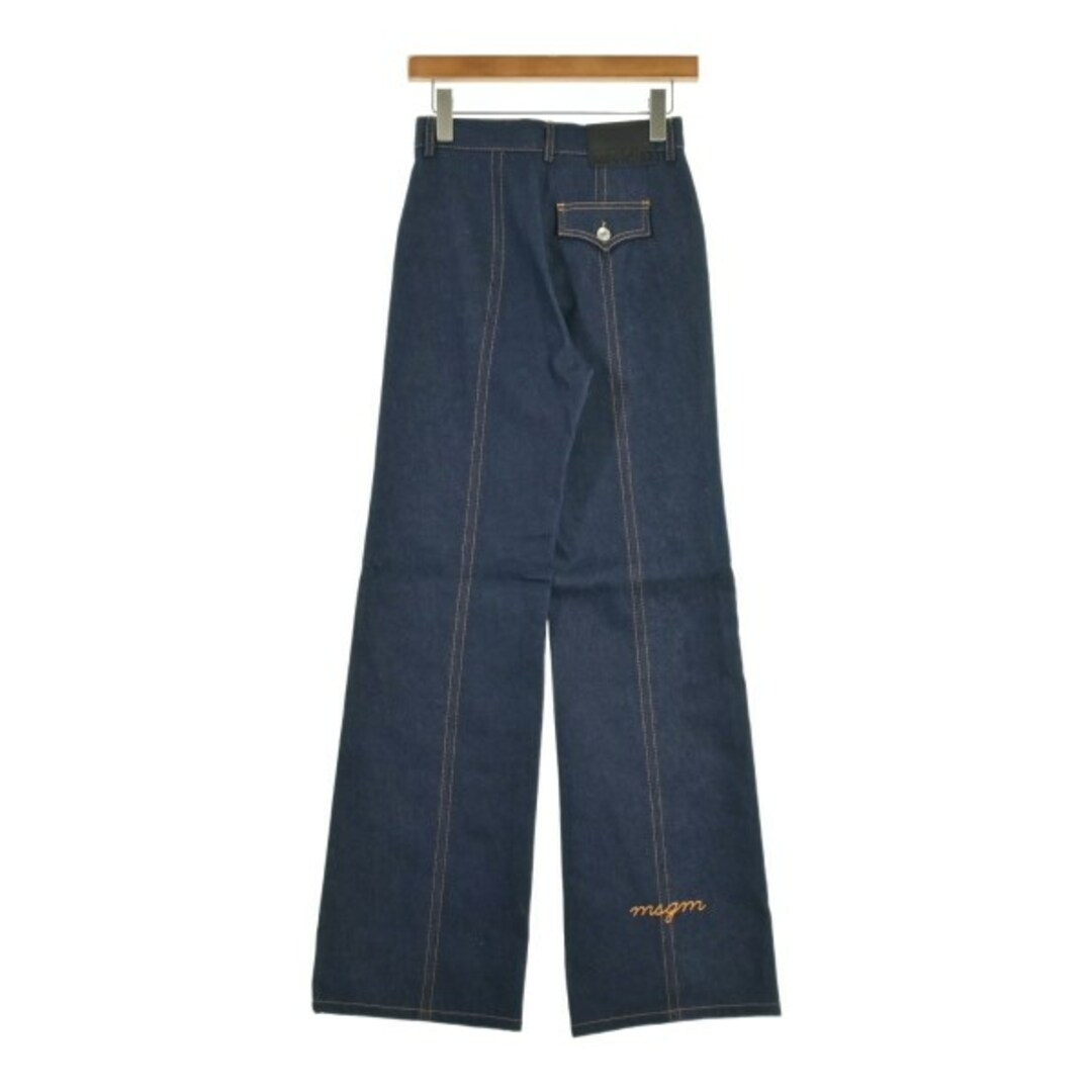 MSGM - MSGM エムエスジーエム デニムパンツ 38(S位) 紺(デニム MSGM - MSGM エムエスジーエム デニムパンツ 38(S位) 紺(デニム