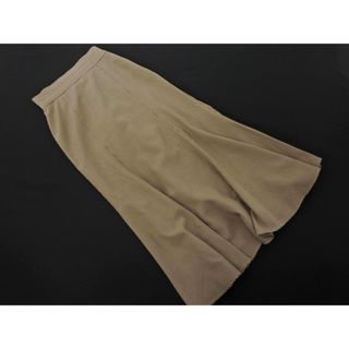 マジェスティックレゴン(MAJESTIC LEGON)のMAJESTIC LEGON マジェスティックレゴン 千鳥柄 マーメイド スカート sizeM/茶 ■■ レディース(ロングスカート)