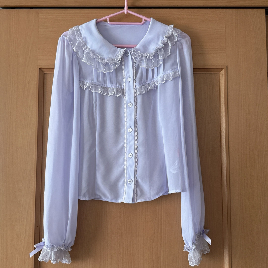 Angelic Pretty - Angelic pretty 長袖 シフォン ブラウス Angelic Pretty - Angelic pretty 長袖 シフォン ブラウス