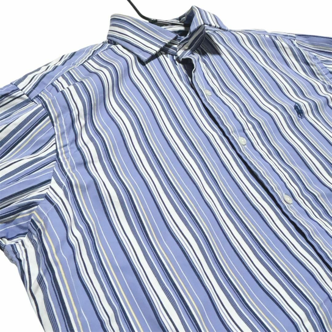POLO RALPH LAUREN - ポロラルフローレン 長袖シャツ ブルー POLO RALPH LAUREN - ポロラルフローレン 長袖シャツ ブルー
