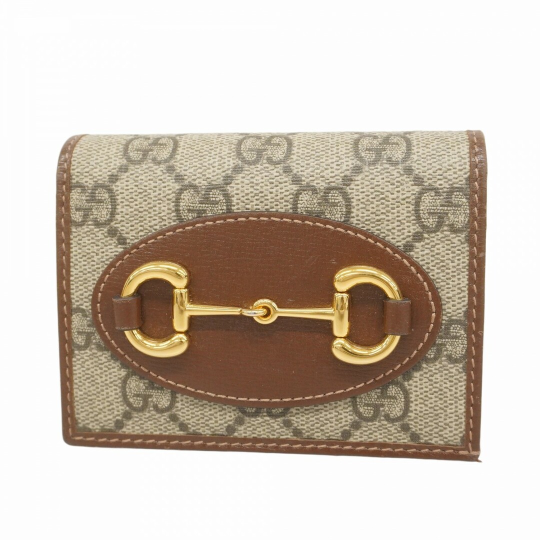GUCCI - 【5db2521】グッチ 財布 GGスプリーム ホースビット GUCCI - 【5db2521】グッチ 財布 GGスプリーム ホースビット