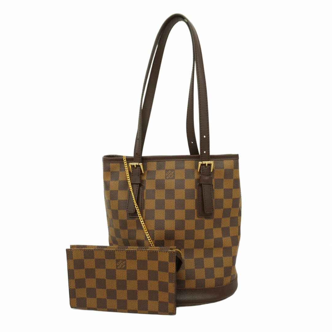 LOUIS VUITTON - ★最終価格【5db2742】ルイヴィトン トートバッグ ダミエ マレ N42240 エベヌ【中古】レディース