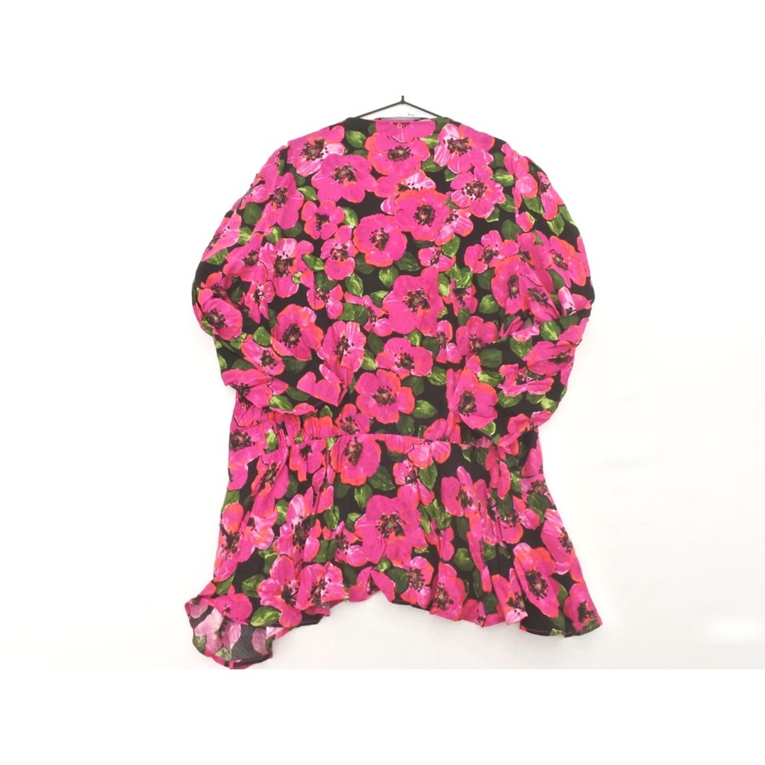 ZARA - ZARA ザラ 花柄 シャツ ジャケット sizeS/ピンク ZARA - ZARA ザラ 花柄 シャツ ジャケット sizeS/ピンク