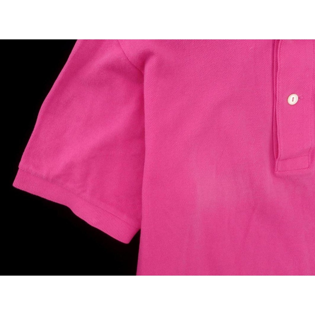 LACOSTE - LACOSTE ラコステ ワッペン ポロシャツ sizeXS/ピンク LACOSTE - LACOSTE ラコステ ワッペン ポロシャツ sizeXS/ピンク