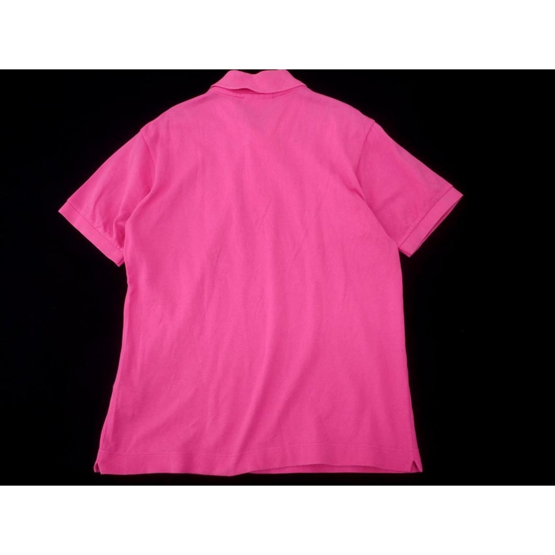 LACOSTE - LACOSTE ラコステ ワッペン ポロシャツ sizeXS/ピンク LACOSTE - LACOSTE ラコステ ワッペン ポロシャツ sizeXS/ピンク