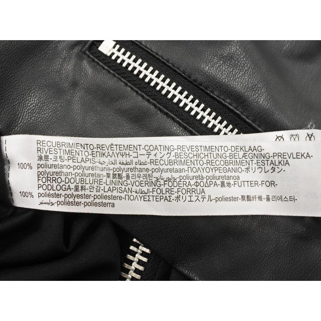 ZARA - ZARA ザラ 合皮 フェイクレザー ベルト付き ジップ ミニ ZARA - ZARA ザラ 合皮 フェイクレザー ベルト付き ジップ ミニ