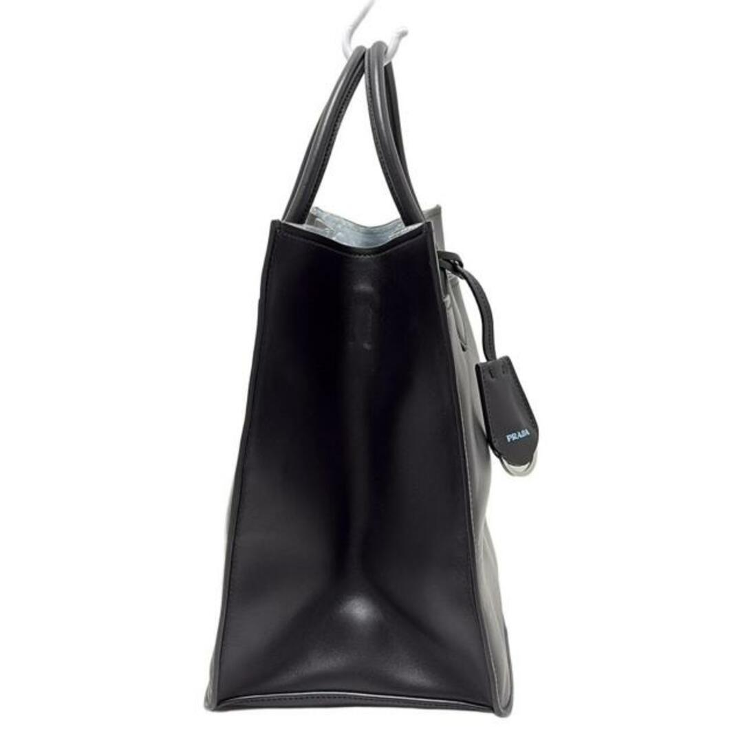 PRADA - PRADA(プラダ) トートバッグ美品 エティケット 黒 PRADA - PRADA(プラダ) トートバッグ美品 エティケット 黒