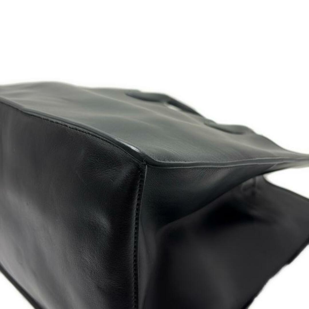 PRADA - PRADA(プラダ) トートバッグ美品 エティケット 黒 PRADA - PRADA(プラダ) トートバッグ美品 エティケット 黒