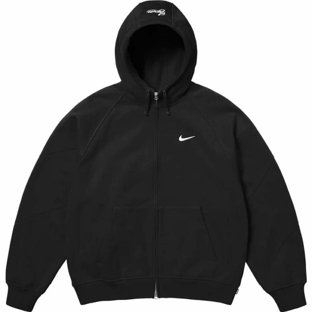 Supreme - 新品 Supreme NIKE ジップアップ フーディ L ブラック Supreme - 新品 Supreme NIKE ジップアップ フーディ L ブラック