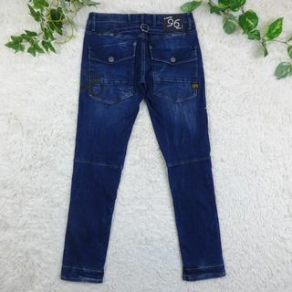 G-STAR RAW - ジースターロウ 5620 96 ブラックバイカージーンズ G-STAR RAW - ジースターロウ 5620 96 ブラックバイカージーンズ