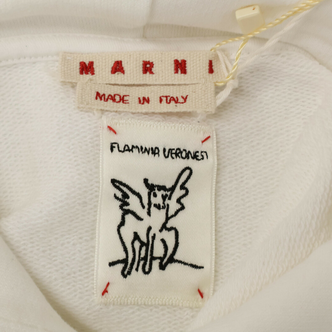 MARNI - マルニ 23SS FUMU0067PA ホワイト フラミニアヴェロネージ アートプリント MARNI - マルニ 23SS FUMU0067PA ホワイト フラミニアヴェロネージ アートプリント