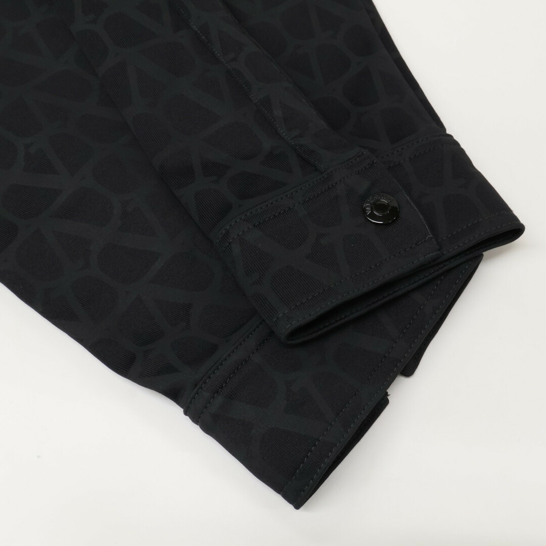VALENTINO - ヴァレンティノ 3V3MF22M9KE ブラック アイコントラックジャケット VALENTINO - ヴァレンティノ 3V3MF22M9KE ブラック アイコントラックジャケット
