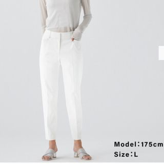 PLST - スティックパンツ(リネンブレンド)Mの通販 by Tara's PLST - スティックパンツ(リネンブレンド)Mの通販 by Tara's