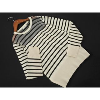 FRAY I.D - 新品タグ付 レーストリムオフショルニット 黒 FRAY FRAY I.D - 新品タグ付 レーストリムオフショルニット 黒 FRAY