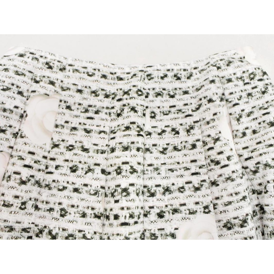 M'S GRACY - エムズグレイシー 総柄 タック スカート size38 M'S GRACY - エムズグレイシー 総柄 タック スカート size38