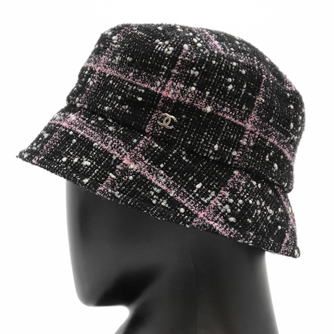 CHANEL - 【新品同様】CHANEL シャネル バケットハット ツイード CHANEL - 【新品同様】CHANEL シャネル バケットハット ツイード