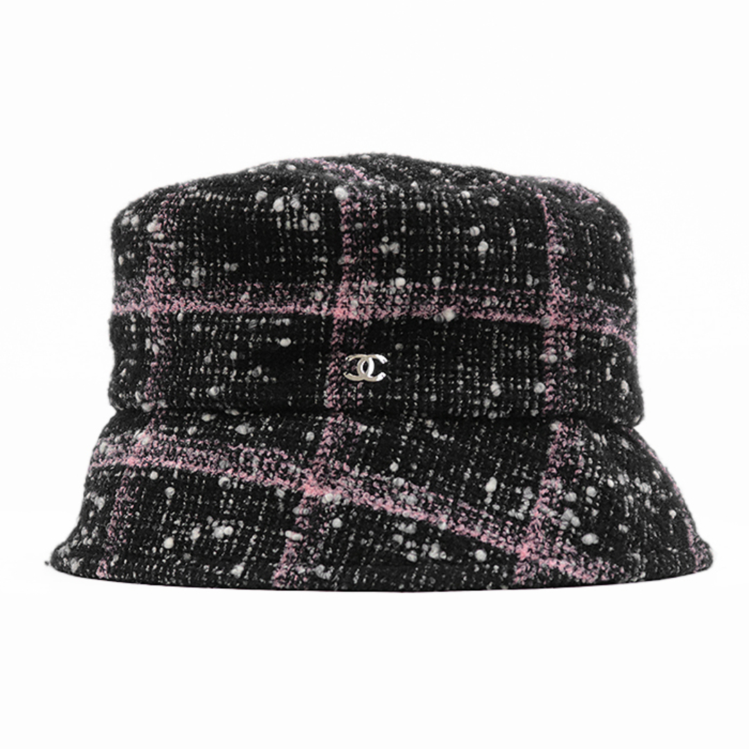 CHANEL - 【新品同様】CHANEL シャネル バケットハット ツイード CHANEL - 【新品同様】CHANEL シャネル バケットハット ツイード