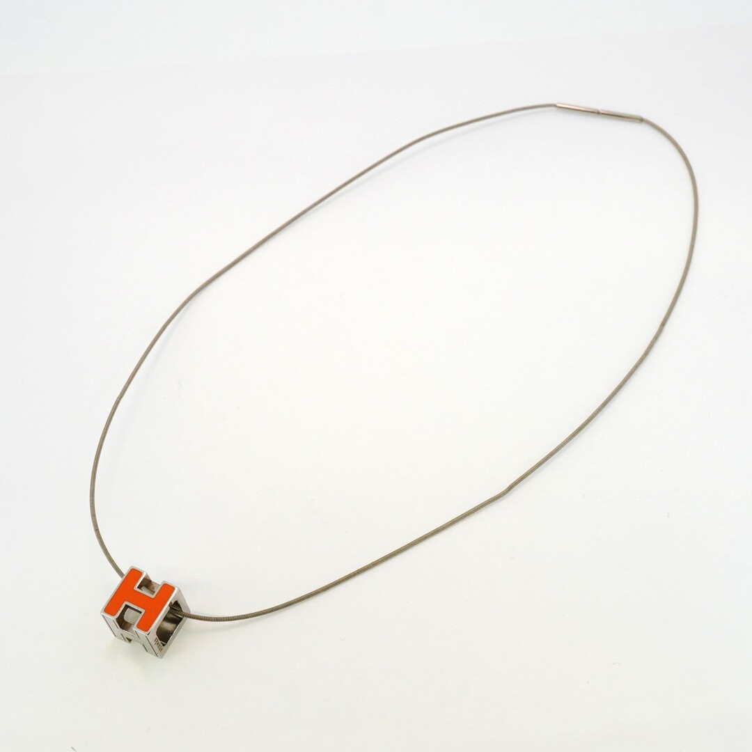 HERMES - 【5jdb0306】エルメス ネックレス Hキューブ カージュ HERMES - 【5jdb0306】エルメス ネックレス Hキューブ カージュ