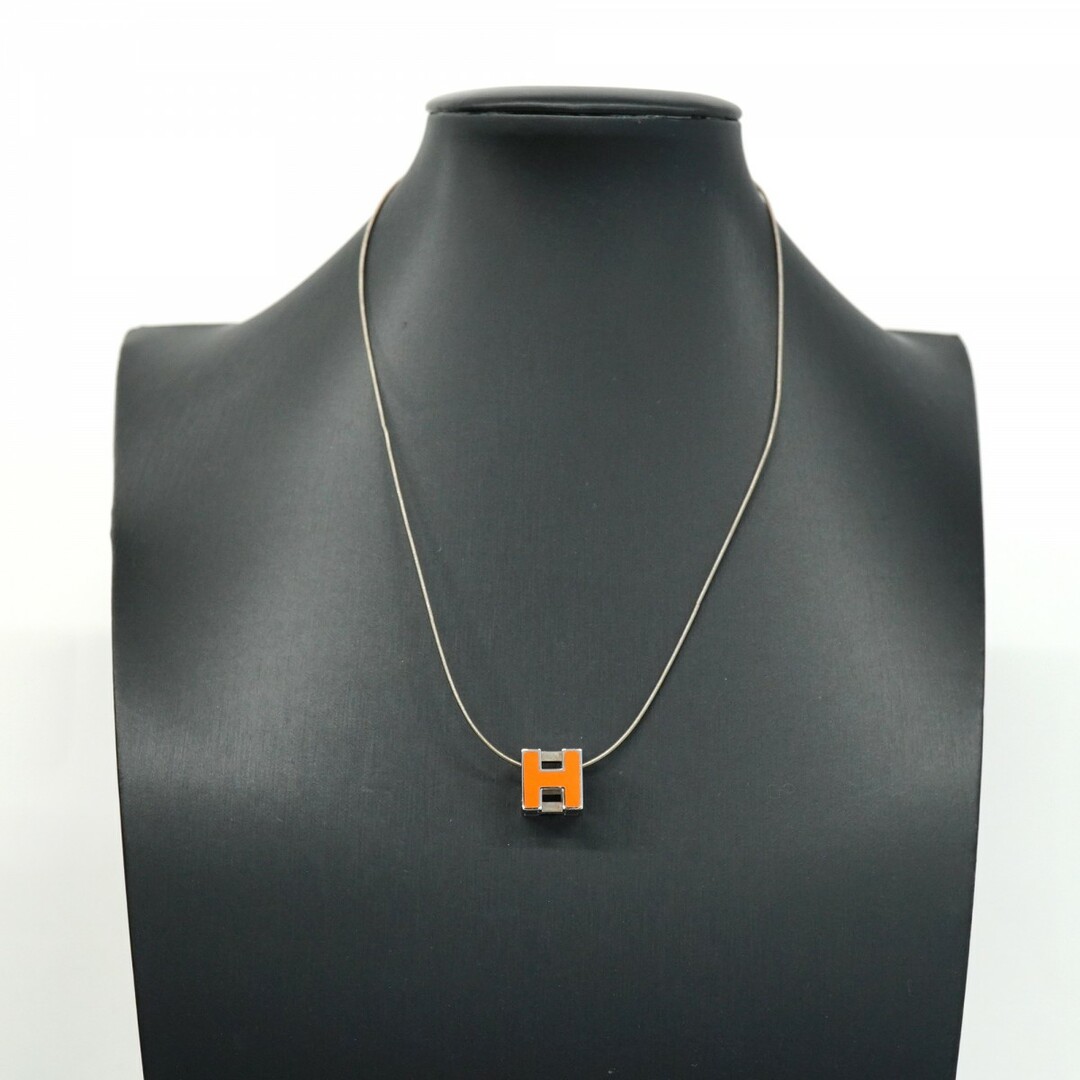 HERMES - 【5jdb0306】エルメス ネックレス Hキューブ カージュ HERMES - 【5jdb0306】エルメス ネックレス Hキューブ カージュ
