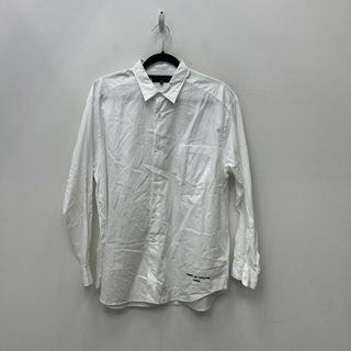 COMME des GARCONS - ギャルソン 白シャツ L メンズ COMME des GARCONS - ギャルソン 白シャツ L メンズ