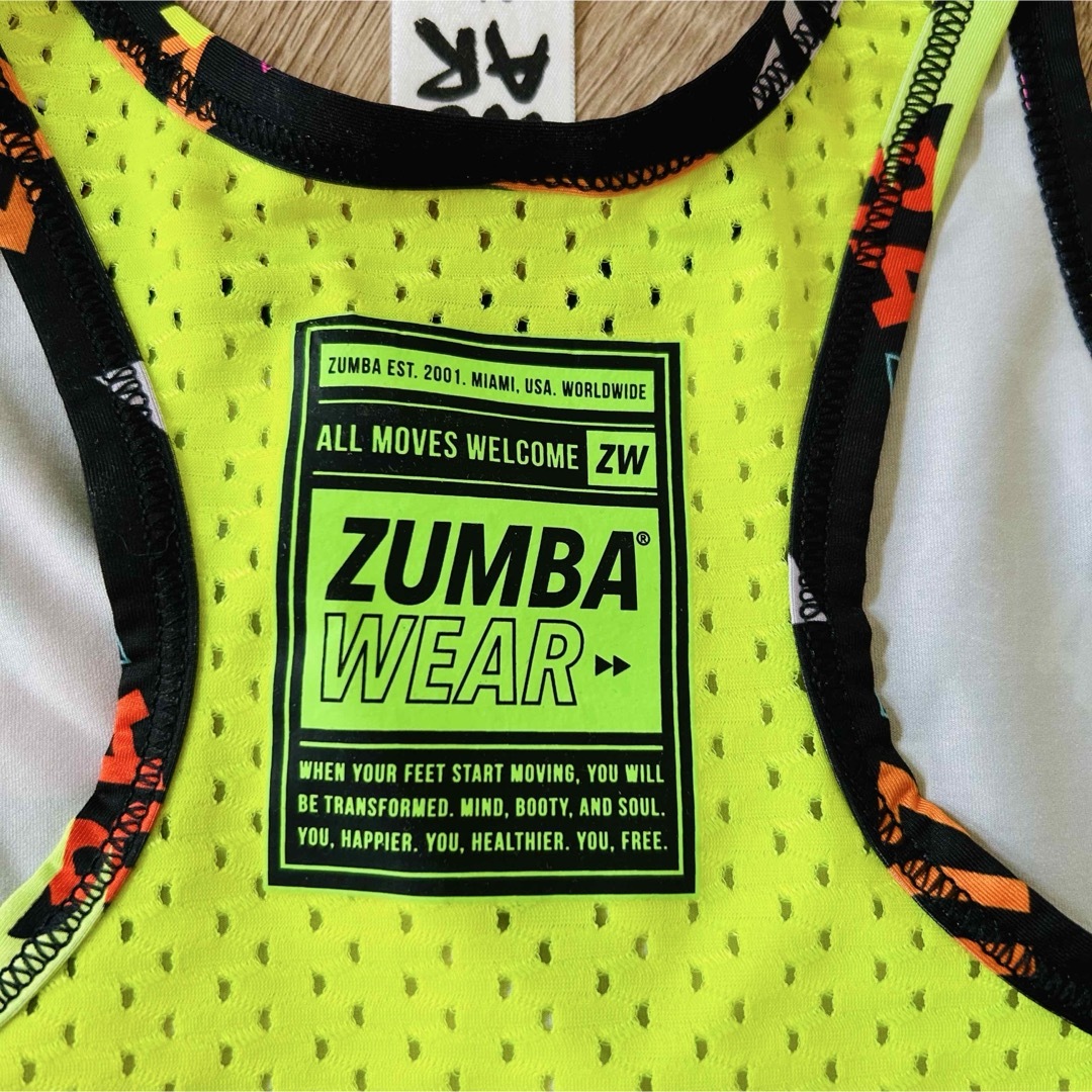 Zumba - 美品☆【Jwi正規品】ZUMBAズンバタンクトップ Zumba - 美品☆【Jwi正規品】ZUMBAズンバタンクトップ