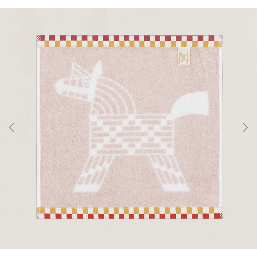 HERMES - 新品未使用 エルメス タオルハンカチ 《アニモー HERMES - 新品未使用 エルメス タオルハンカチ 《アニモー