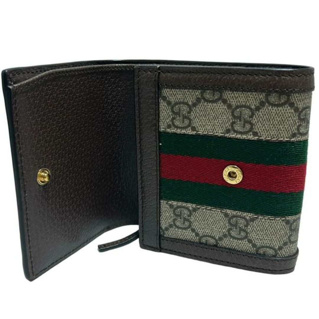 GUCCI - GUCCI(グッチ) 2つ折り財布新品同様 オフィディア GUCCI - GUCCI(グッチ) 2つ折り財布新品同様 オフィディア