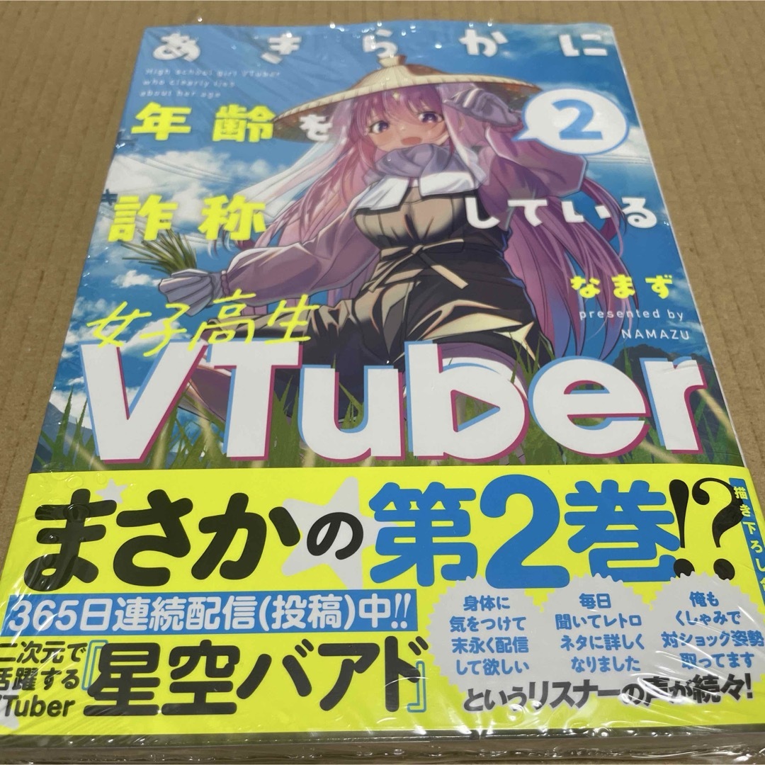2242あきらかに年齢を詐称している女子高生VTuber 2 初版未開封新品 エンタメ/ホビーの漫画(その他)の商品写真