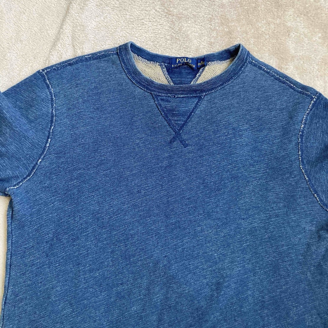 POLO RALPH LAUREN - ポロラルフローレン インディゴ スウェット POLO RALPH LAUREN - ポロラルフローレン インディゴ スウェット