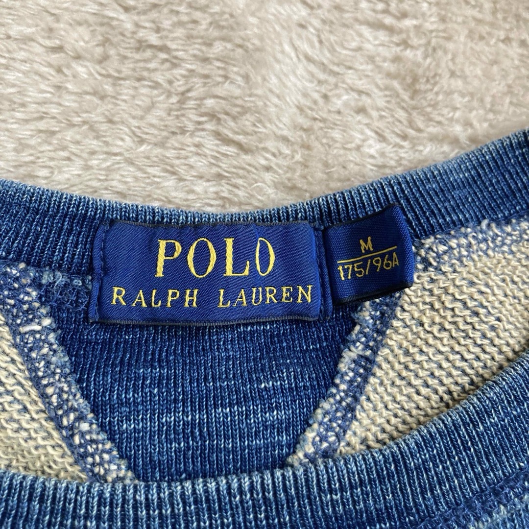 POLO RALPH LAUREN - ポロラルフローレン インディゴ スウェット POLO RALPH LAUREN - ポロラルフローレン インディゴ スウェット