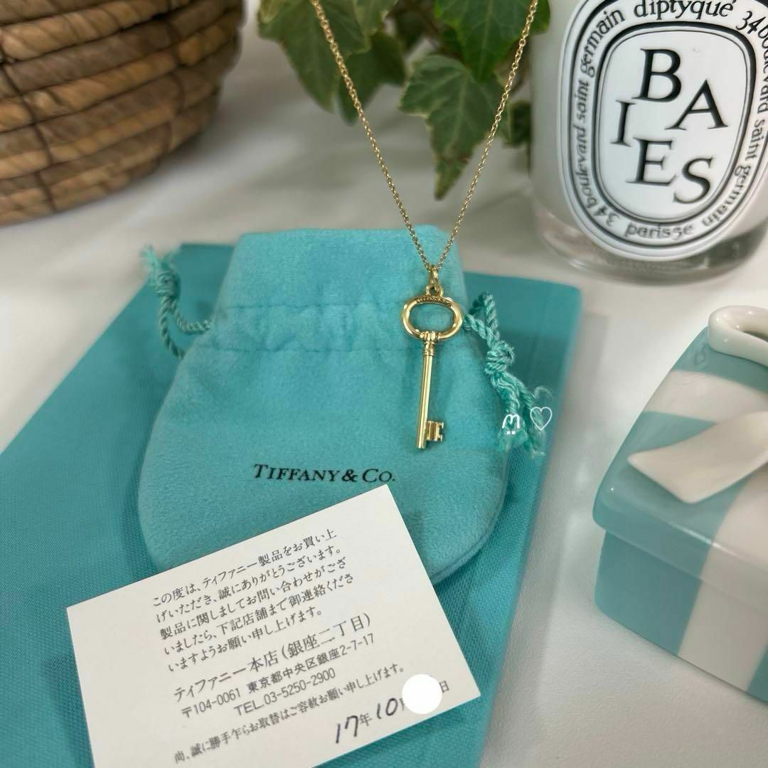 Tiffany & Co. - ティファニー オーバルキーネックレス Tiffany & Co. - ティファニー オーバルキーネックレス