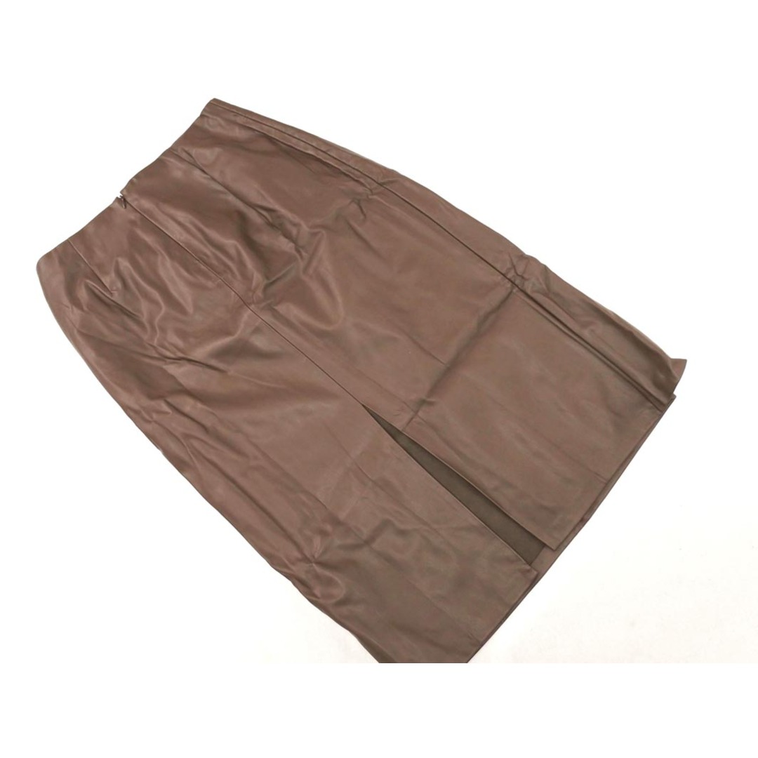 ZARA - ZARA ザラ 合皮 フェイクレザー ラップ風 ロング ZARA - ZARA ザラ 合皮 フェイクレザー ラップ風 ロング