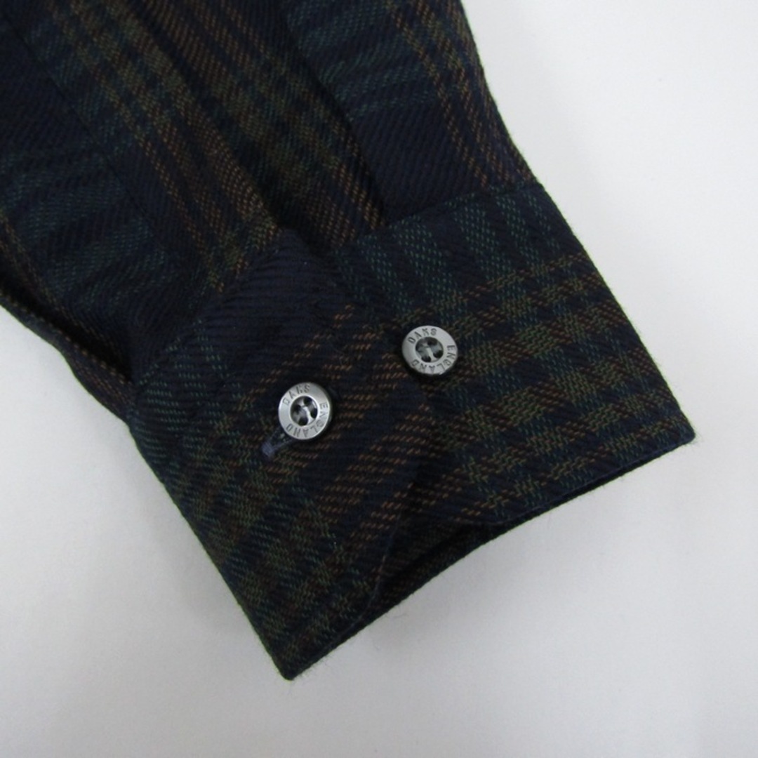 DAKS - ダックス 長袖シャツ トップス ネルシャツ チェック柄 DAKS - ダックス 長袖シャツ トップス ネルシャツ チェック柄