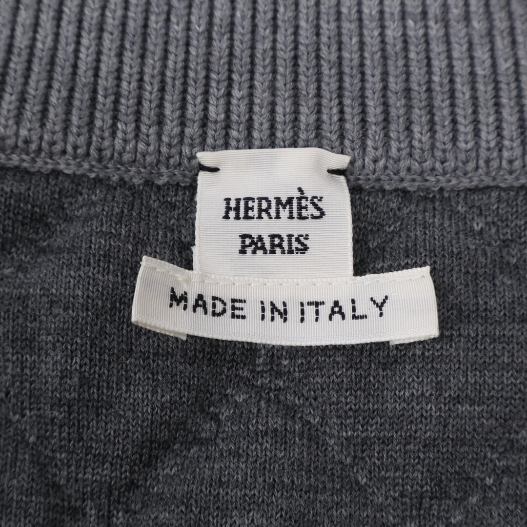 HERMES(エルメス)のエルメス 【美品/国内正規】Hキルティング ウール ジップアップ 38 レディースのジャケット/アウター(その他)の商品写真