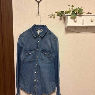 H&M - 【エイチアンドエム】H&M カットソー フリル シャツ H&M - 【エイチアンドエム】H&M カットソー フリル シャツ