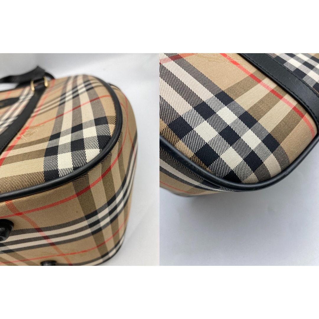 BURBERRY - Burberrys バーバリーズ チェック柄 ボストンバッグ BURBERRY - Burberrys バーバリーズ チェック柄 ボストンバッグ