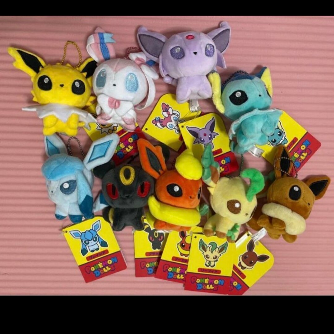 ポケモン - ポケモンドールズ ブイズ コンプセット まとめ売り ポケモン - ポケモンドールズ ブイズ コンプセット まとめ売り