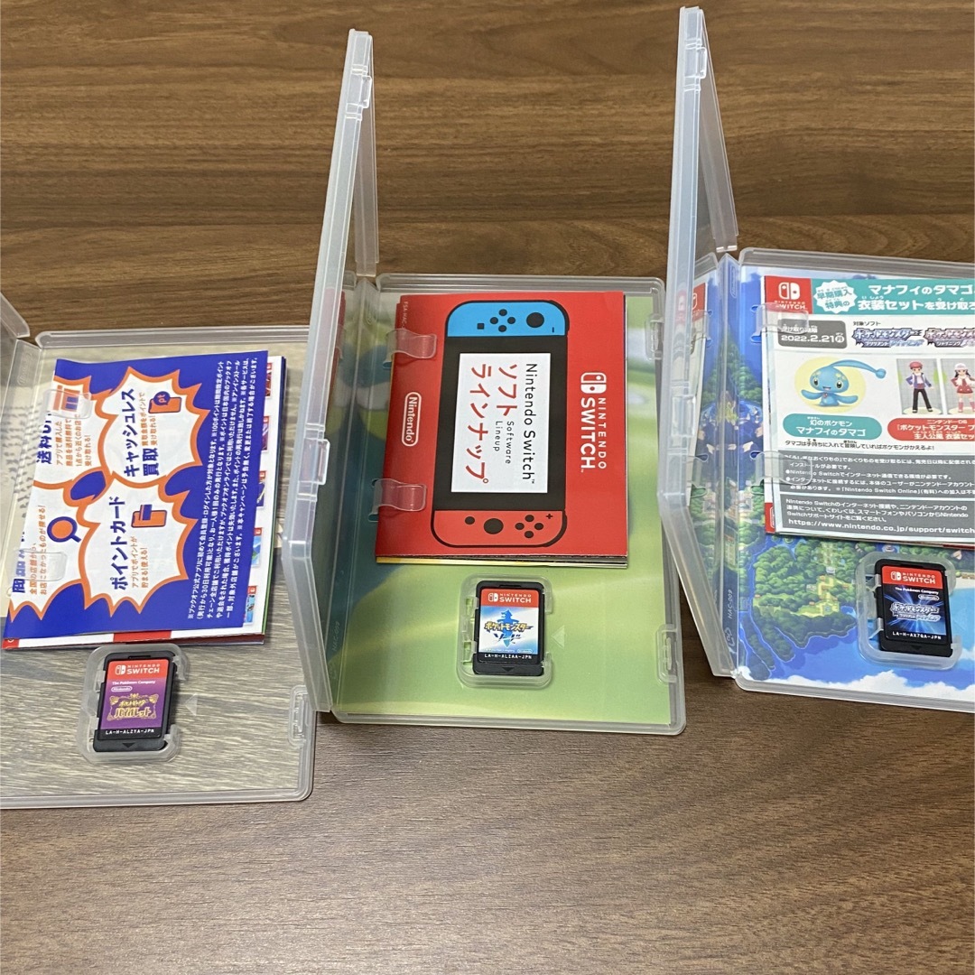 ポケモン - Nintendo Switch ソフト 3点セットの通販 by 𓂃𖡼 ポケモン - Nintendo Switch ソフト 3点セットの通販 by 𓂃𖡼
