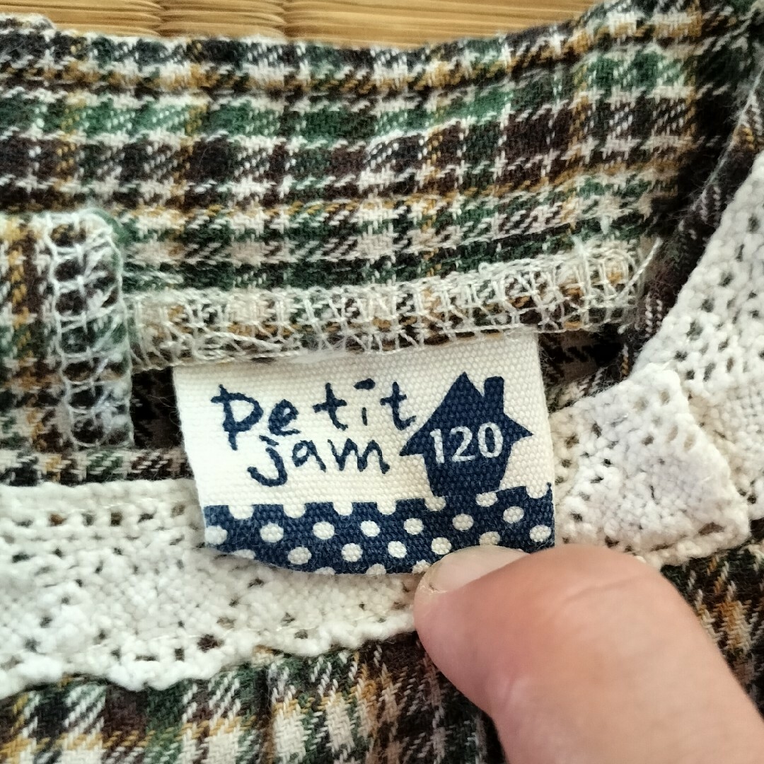 Petit jam(プチジャム)のプチジャム　120  女の子　秋物 キッズ/ベビー/マタニティのキッズ服女の子用(90cm~)(ワンピース)の商品写真