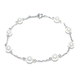 MIKIMOTO - mikimoto(ミキモト) ブレスレット美品 - K18WG MIKIMOTO - mikimoto(ミキモト) ブレスレット美品 - K18WG