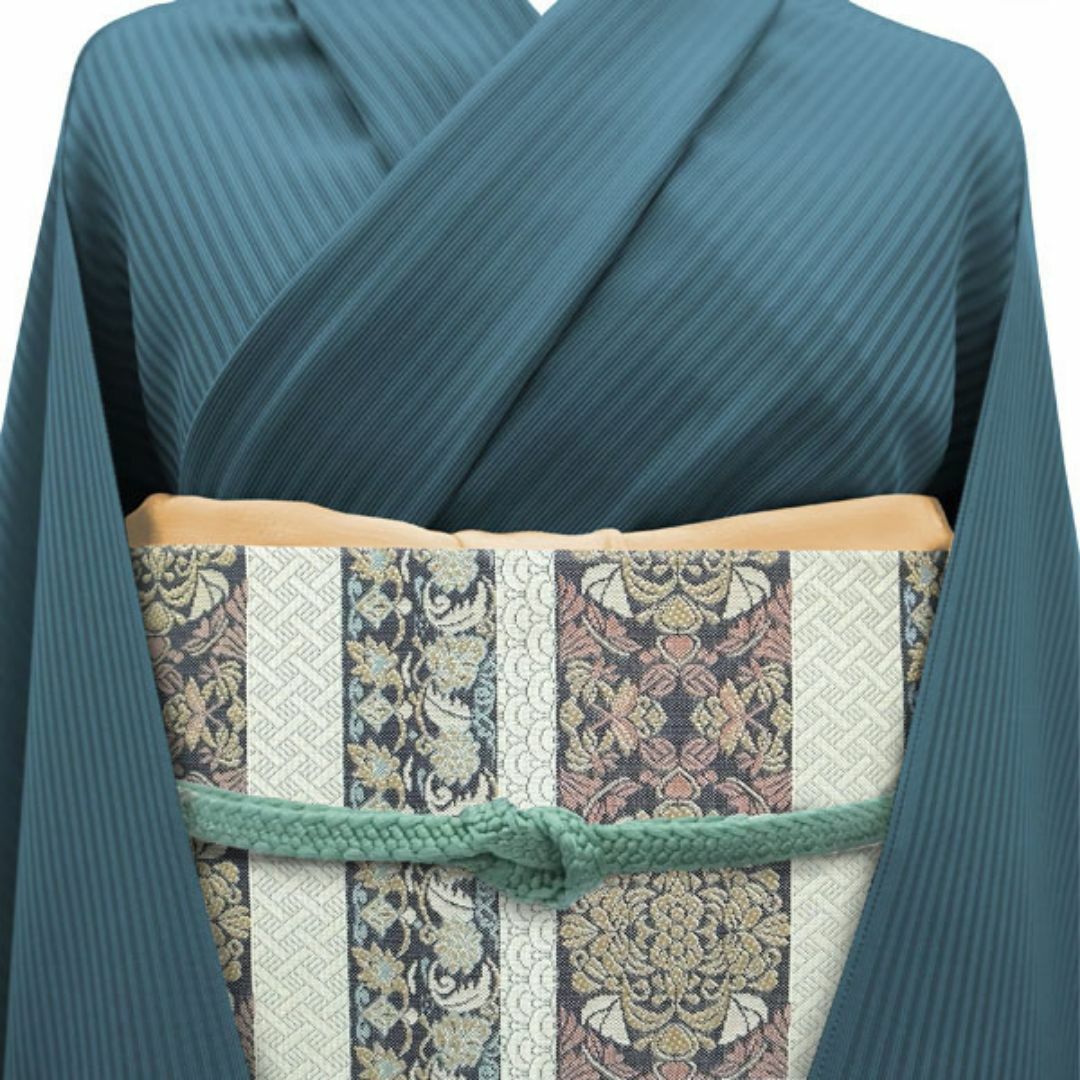 西陣 - 袋帯 京都 西陣 1873 正和 全通 グレー 名物裂 華文 中古 西陣 - 袋帯 京都 西陣 1873 正和 全通 グレー 名物裂 華文 中古