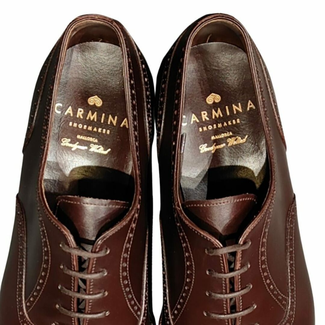 CARMINA - カルミナ レザーシューズ 80105 ブラウン サイズUK6 CARMINA - カルミナ レザーシューズ 80105 ブラウン サイズUK6