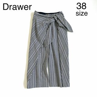 Drawer - Drawer ドロワー スラックス 36(S位) 黒 【古着 Drawer - Drawer ドロワー スラックス 36(S位) 黒 【古着