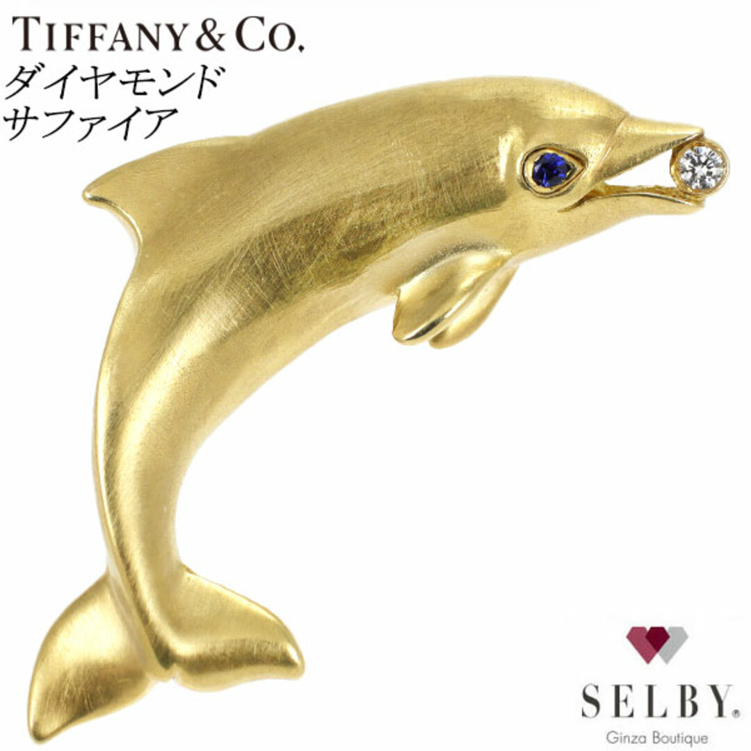 Tiffany & Co. - ティファニー K18YG ダイヤモンド サファイア Tiffany & Co. - ティファニー K18YG ダイヤモンド サファイア