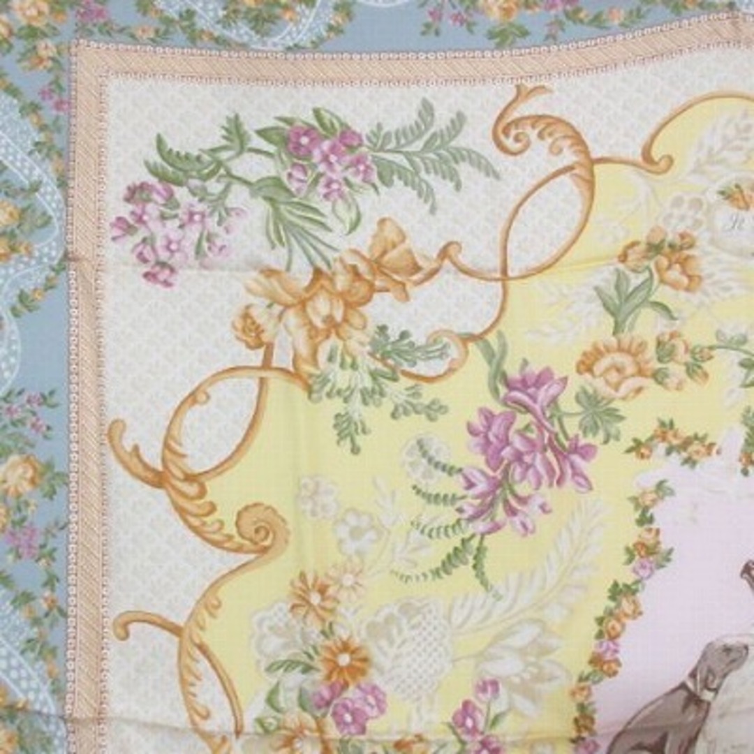 ETRO - エトロ ETRO 美品 シルクスカーフ 大判 花柄 正方形 ETRO - エトロ ETRO 美品 シルクスカーフ 大判 花柄 正方形