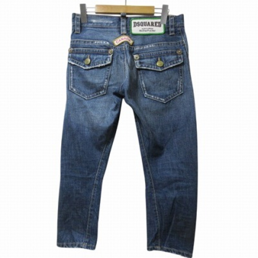 DSQUARED2 - ディースクエアード DSQUARED2 ロゴワッペン デニム DSQUARED2 - ディースクエアード DSQUARED2 ロゴワッペン デニム