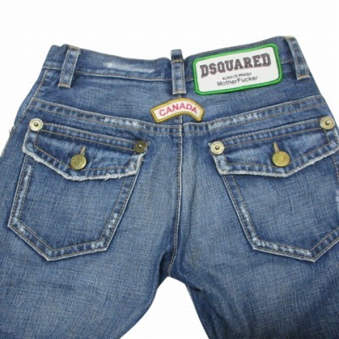 DSQUARED2 - ディースクエアード DSQUARED2 ロゴワッペン デニム DSQUARED2 - ディースクエアード DSQUARED2 ロゴワッペン デニム