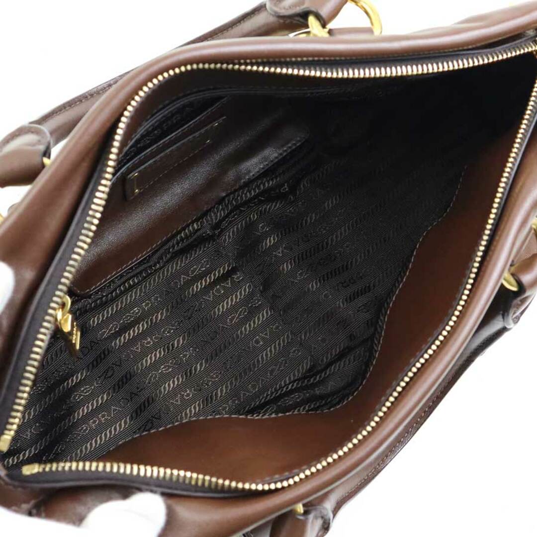 PRADA - プラダ PRADA ハンドバッグ ショルダーバッグ レザー PRADA - プラダ PRADA ハンドバッグ ショルダーバッグ レザー